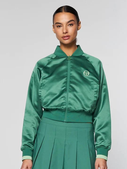 Women's Sergio Tacchini Rosina Bomber Tennis Jacket Wool Jacket Cashmere Jacket Tweed Jacket Women's Sergio Tacchini Rosina Bomber Tennis Jacket Wool Jacket Cashmere Jacket Tweed Jacket