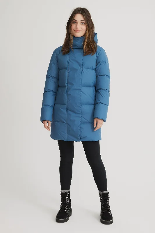FOSFO LONG - Women's down puffer jacket - AK10050 Insulated Jacket Fitted Jacket Loose Jacket FOSFO LONG - Women's down puffer jacket - AK10050 Insulated Jacket Fitted Jacket Loose Jacket