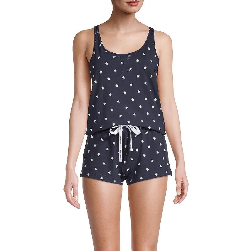 Calvin Klein Sleepwear Womens Knit Stars Sleep Tank flowy tank top