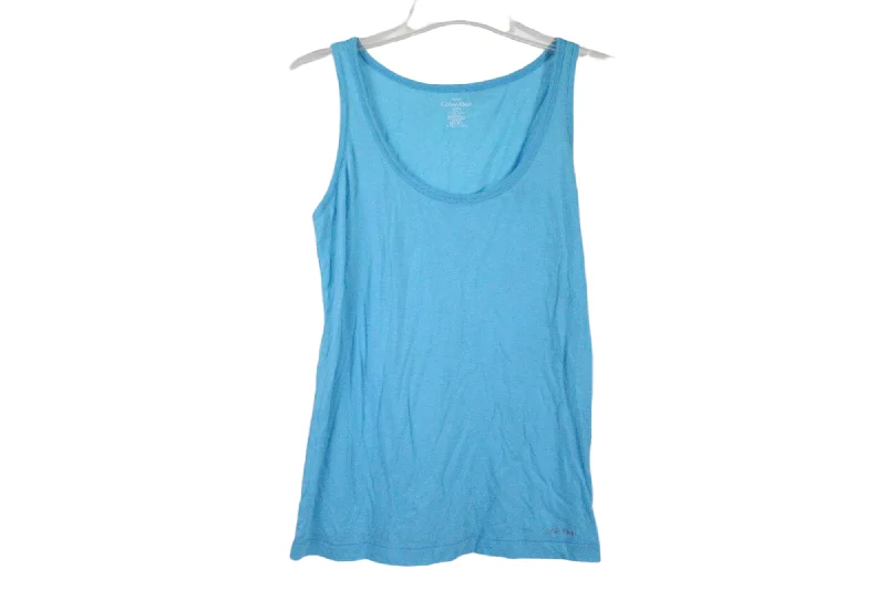 Calvin Klein Blue Tank | M solid color tank