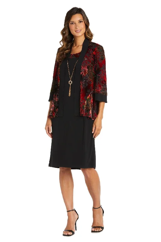 R&M Richards 7679P Short Piece Petite Jacket Dress Fleece Jacket Down Jacket Parka