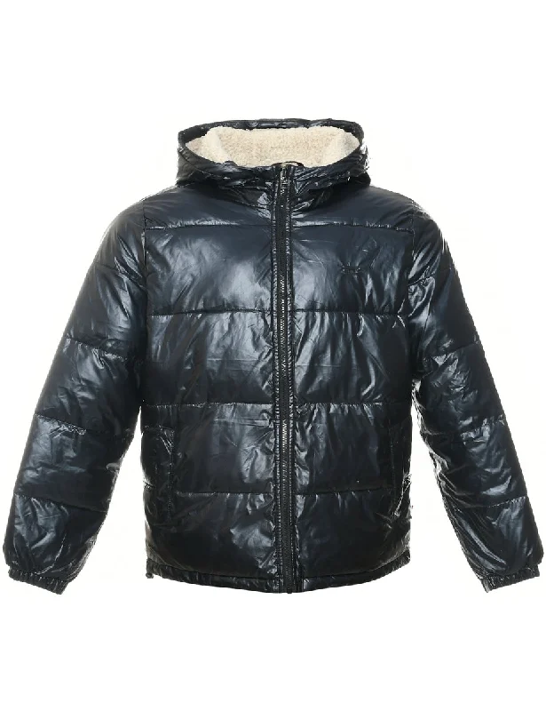 Levi's Puffer Jacket - M Welt Pockets Slit Pockets Flap Pockets