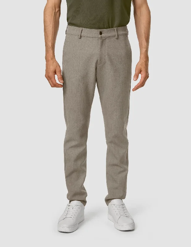 Heavy Edition Pants Slim Khaki Melange 2.0 Slim-Fit Leggings
