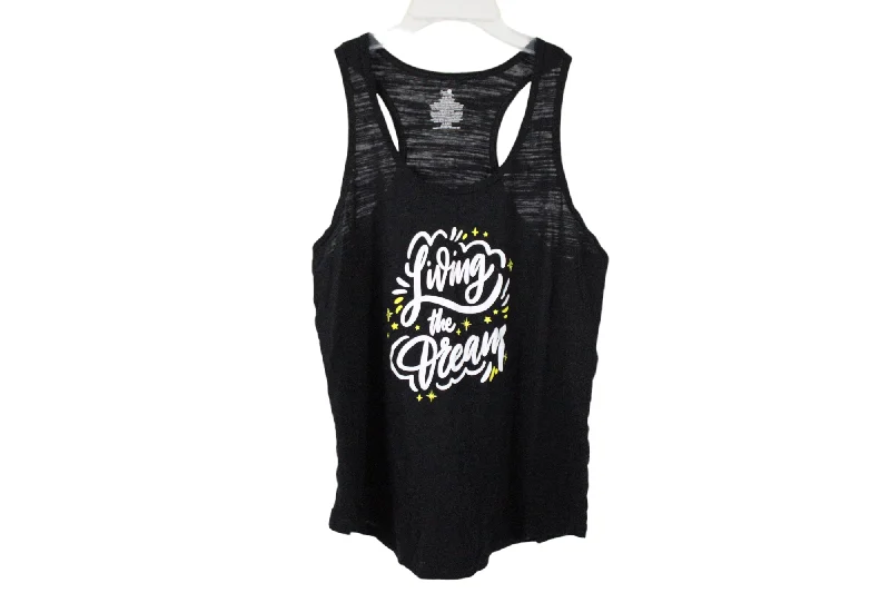 Secret Treasures Living The Dream Tank | M gold tank top