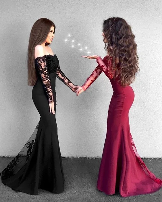Mermaid Prom Dress, Prom Dresses, Evening Gown, Graduation School Party Dress, Winter Formal Dress Tunics Handmade artisanal Mermaid Prom Dress, Prom Dresses, Evening Gown, Graduation School Party Dress, Winter Formal Dress Tunics Handmade artisanal