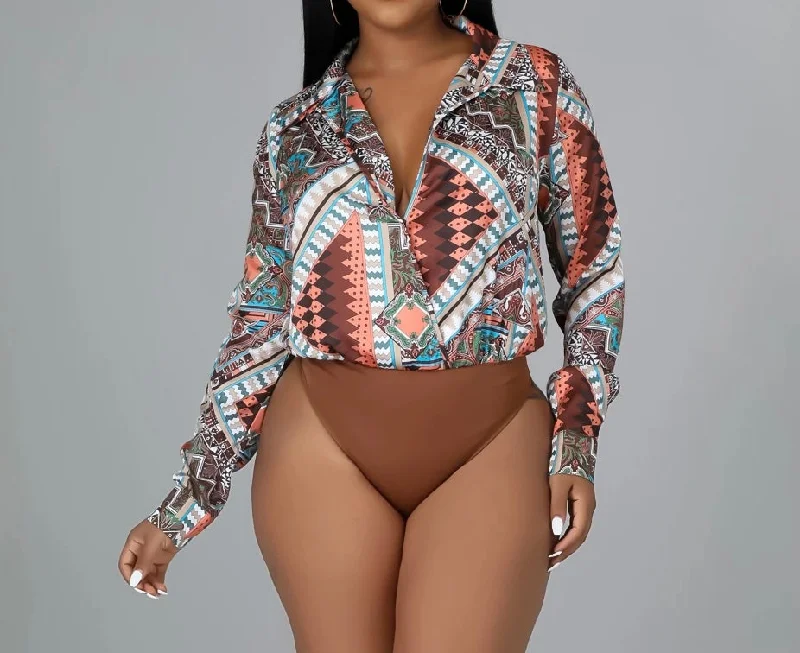 Brown- Multi Colored