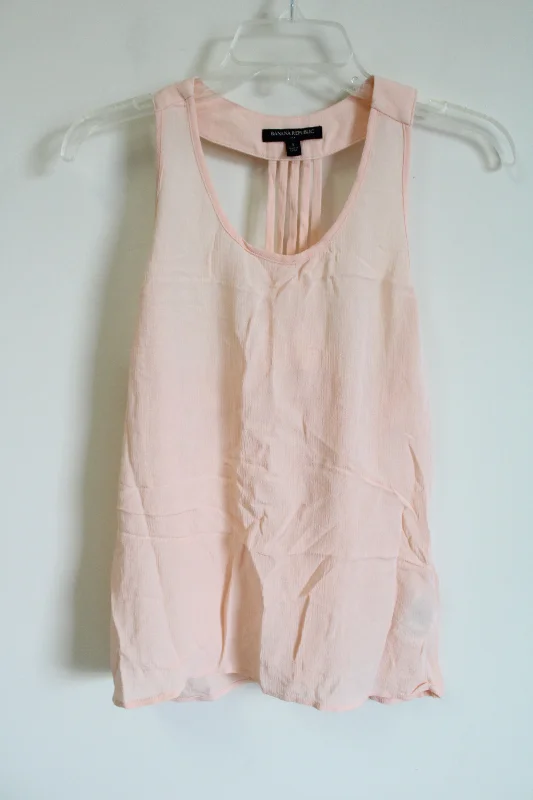 Banana Republic Pink Tank | S sequin tank top