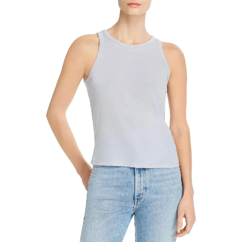 Cotton Citizen Womens Knit Cotton Tank Top cropped tank top