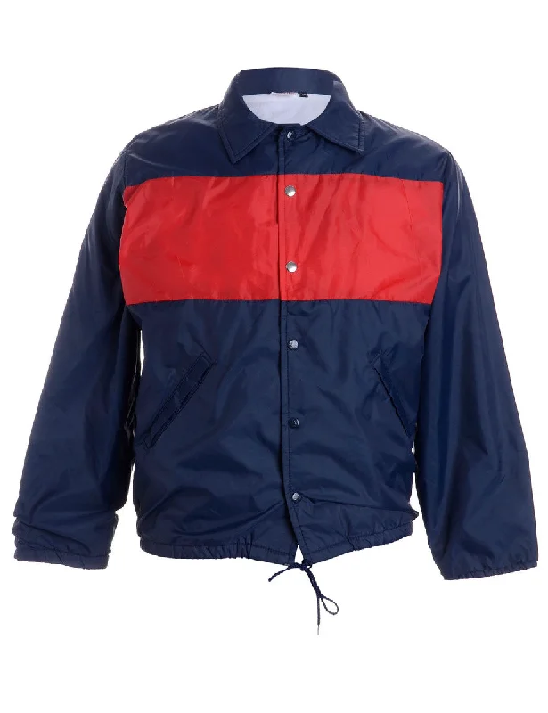 Label Freddie Contrast Panel Coach Jacket Notch Collar Jacket Peter Pan Collar Jacket Cowl Neck Jacket Label Freddie Contrast Panel Coach Jacket Notch Collar Jacket Peter Pan Collar Jacket Cowl Neck Jacket