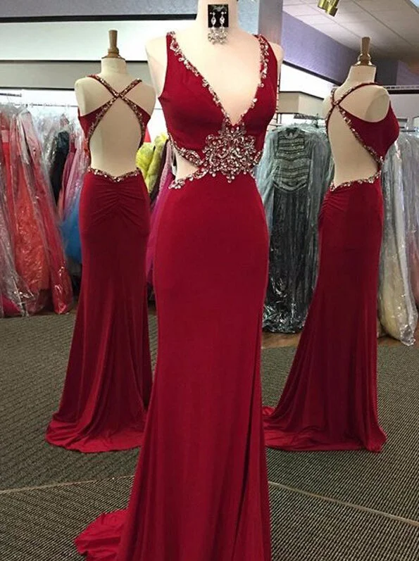 Sexy Prom Dress, Evening Gown, Graduation School Party Dress, Winter Formal Dress Boat Neckline Classic Sexy Prom Dress, Evening Gown, Graduation School Party Dress, Winter Formal Dress Boat Neckline Classic