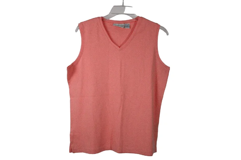 White stag Pink Stretch Tank | L soft pink tank
