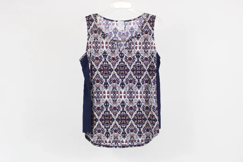 Naif Patterned Tank Top | M yoga tank top
