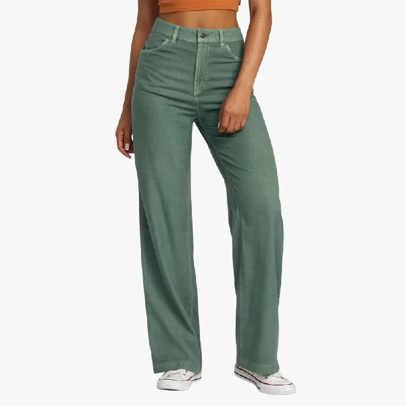 Rvca Womens Coco Pants Jade Chic Capri Pants