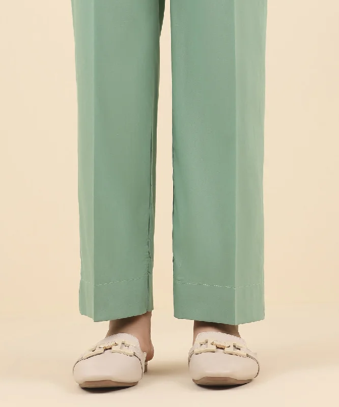 Cotton Viscose Straight Pants Fashionable Sporty Pants