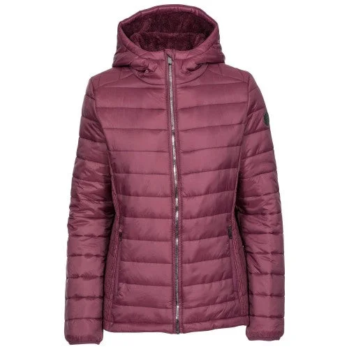 Trespass Womens/Ladies Valerie Padded Jacket Faux Fur Jacket Real Fur Jacket Shearling Jacket