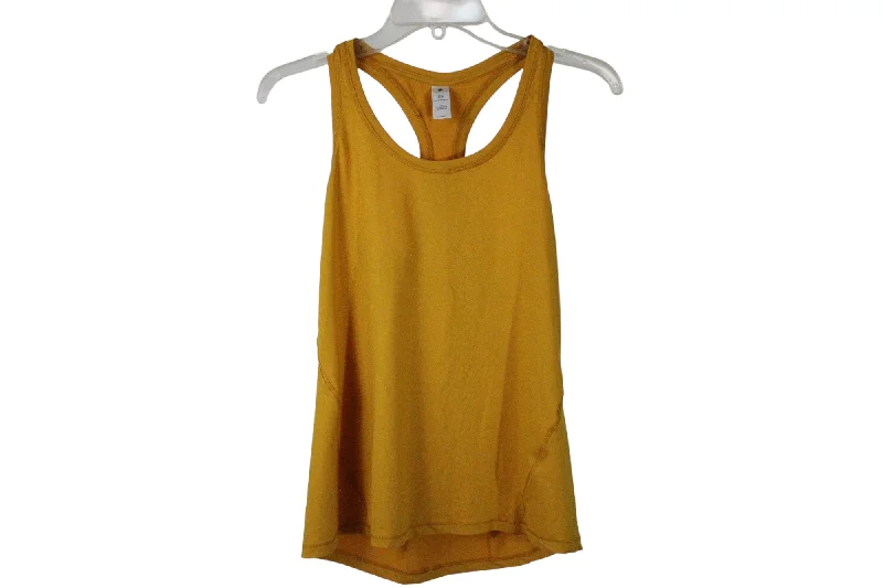Yogalicious Mustard Yellow Tank Top | XS sexy tank top