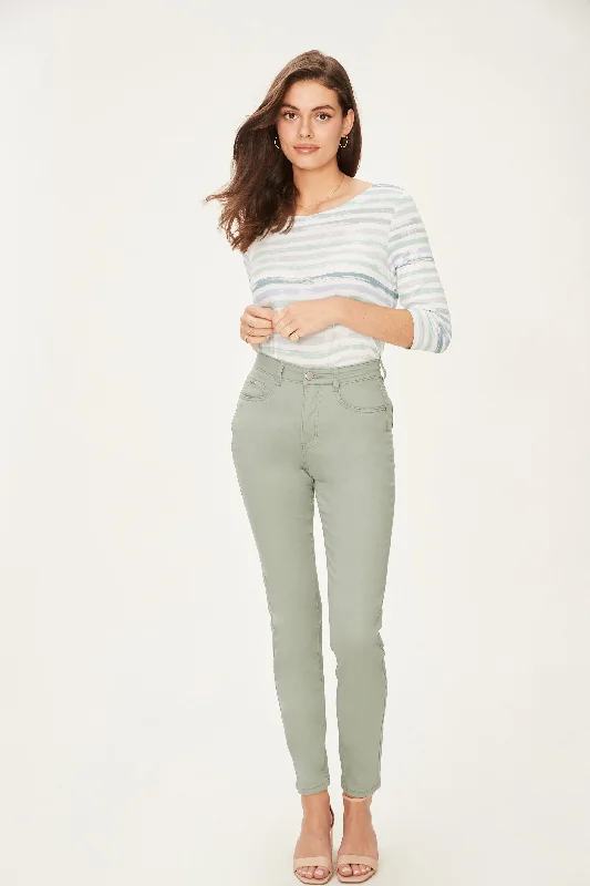 FDJ Suzanne Cigarette Leg Pant 6831511-LILYPA Lilypad - 1 ONLY SIZE 10 - 20% OFF Comfortable Denim Trousers FDJ Suzanne Cigarette Leg Pant 6831511-LILYPA Lilypad - 1 ONLY SIZE 10 - 20% OFF Comfortable Denim Trousers