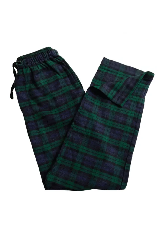 501 / Flannel Lounge Pants in Black Watch Classic Pleated Pants
