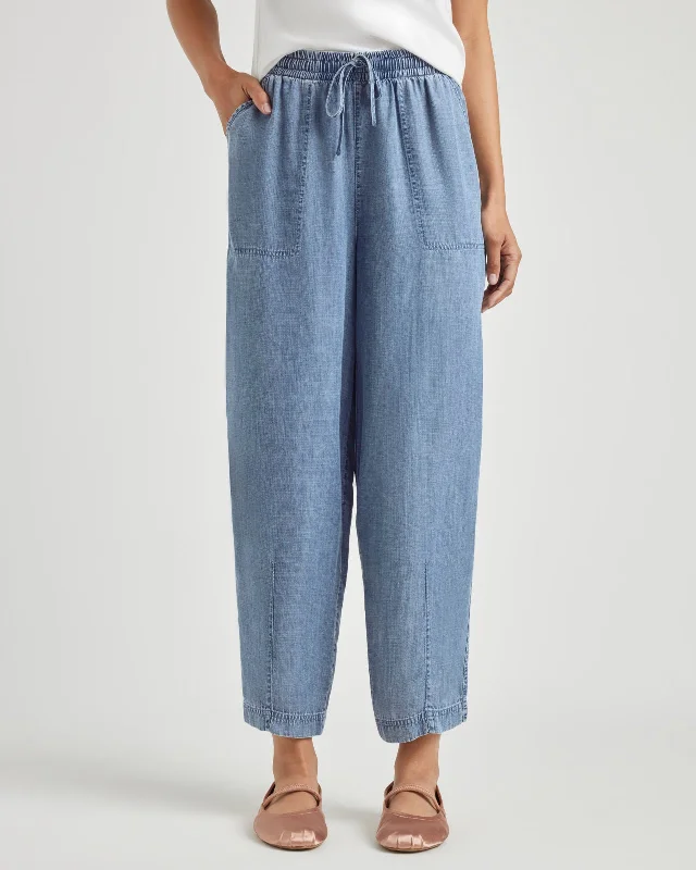 Ryan Indigo Pant Comfy High-Waist Jeans