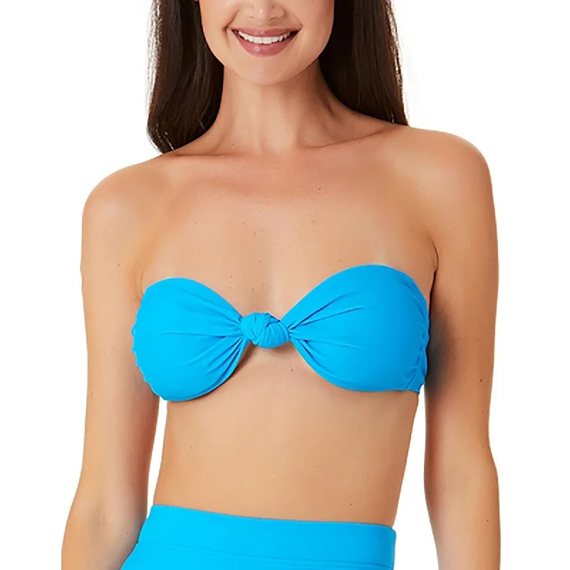 California Waves Womens Juniors Halter Tie Back Bikini Swim top Comfortable Tankini Set California Waves Womens Juniors Halter Tie Back Bikini Swim top Comfortable Tankini Set