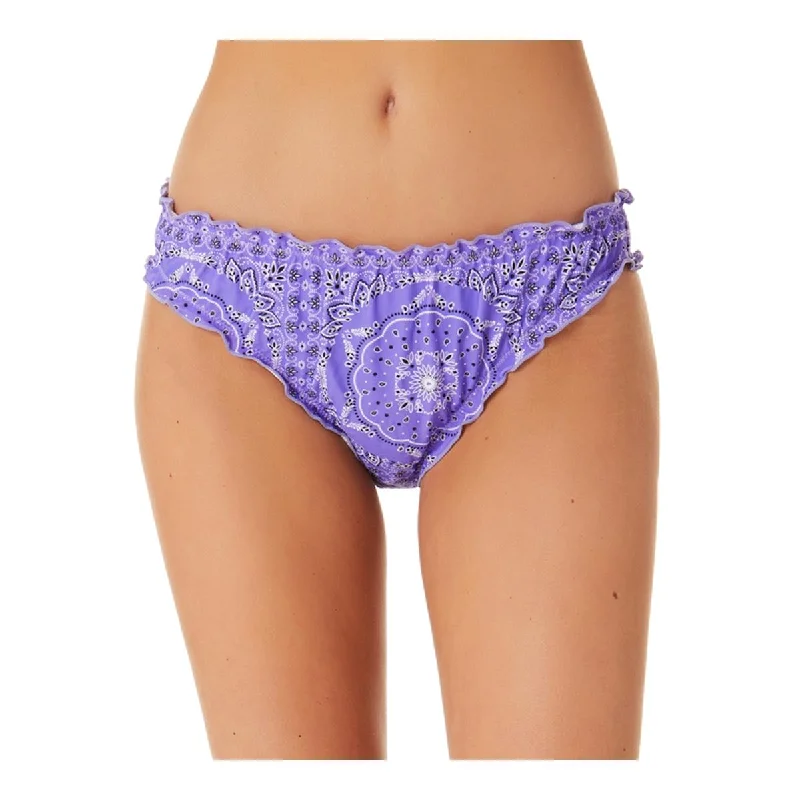 California Waves Womens Printed Hipster Swim Bottom Separates Lace-Detail Bikini Set California Waves Womens Printed Hipster Swim Bottom Separates Lace-Detail Bikini Set
