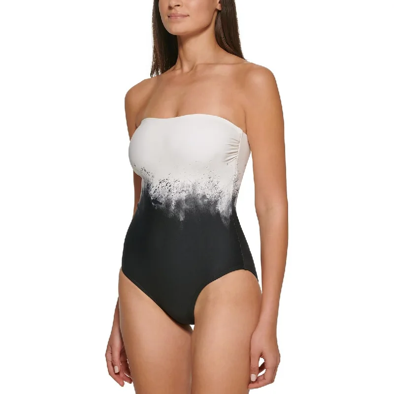 Calvin Klein Womens Printed Removable Strap One-Piece Swimsuit Monokini Swimsuit Design Calvin Klein Womens Printed Removable Strap One-Piece Swimsuit Monokini Swimsuit Design