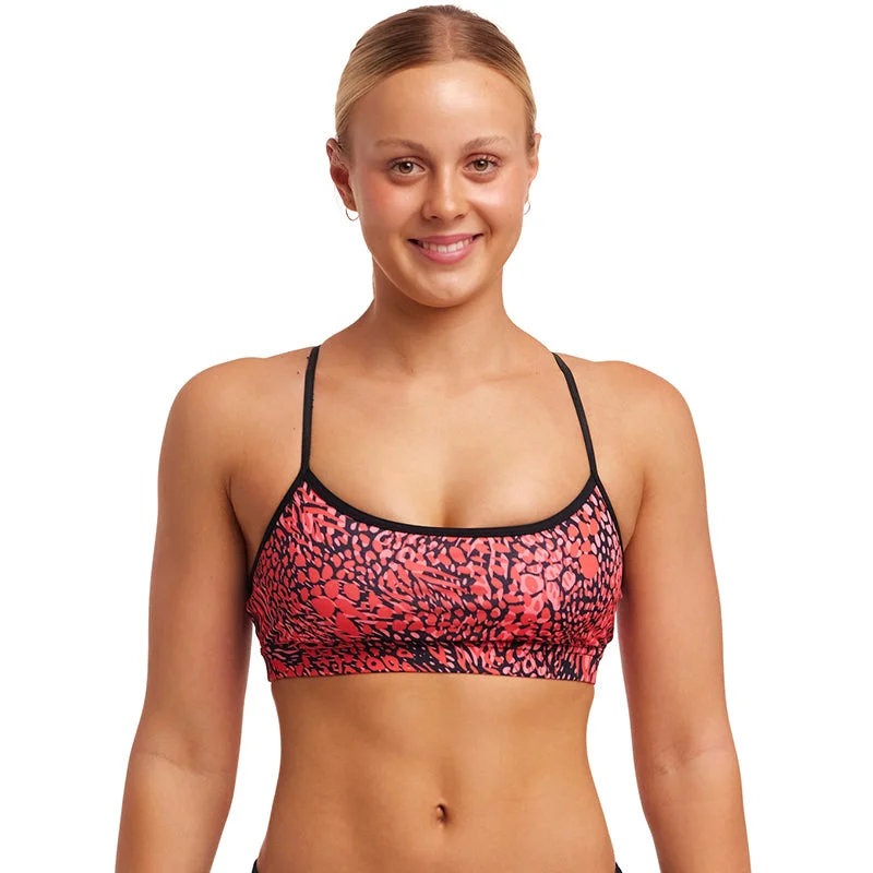 Funkita - Spot Lots - Ladies Swim Crop Top Trendy Swimwear Set