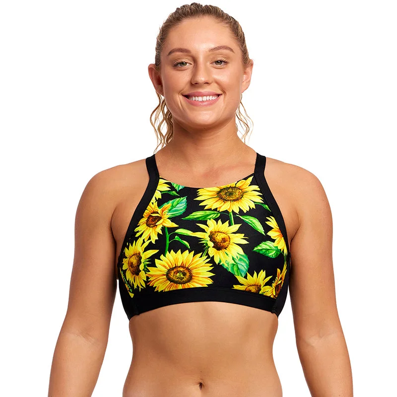 Funkita - Sunny - Ladies Hi Light Swim Top Vibrant Bikini Bottoms