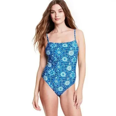 RHODE Women's Medium Coverage One Piece Swimsuit Swimwear High-Waisted Swim Bottoms