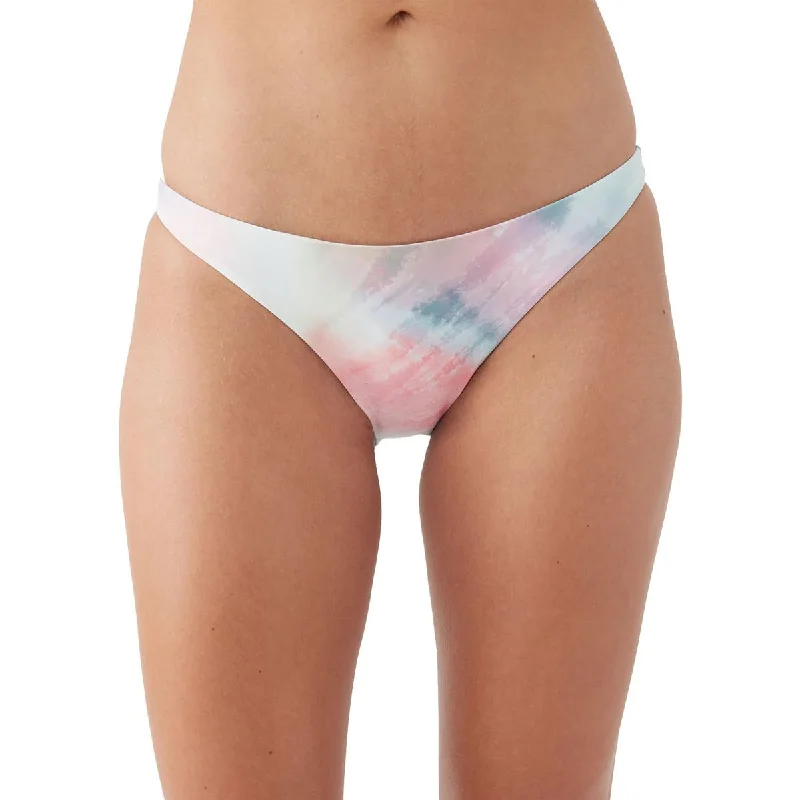 O'Neill Womens The Flamenco  Tie-Dye Lined Swim Bottom Separates Bold Color Swimsuit