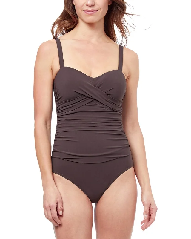 Profile by Gottex Dandy D-Cup Tankini Sporty Swimsuit Style