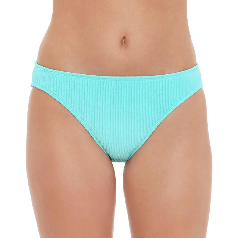 Salt + Cove Womens Ribbed Hister Swim Bottom Separates Elegant Ruffled Bikini