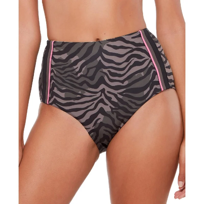 Sanctuary Womens Beachwear Summer Swim Bottom Separates High-Waisted Swimwear
