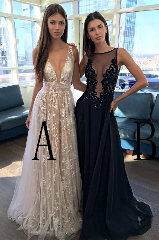 A Line V Neck Appliques Long Prom Dress V-neck Sexy Evening Party Dresses WK605 Tunics Denim casual A Line V Neck Appliques Long Prom Dress V-neck Sexy Evening Party Dresses WK605 Tunics Denim casual