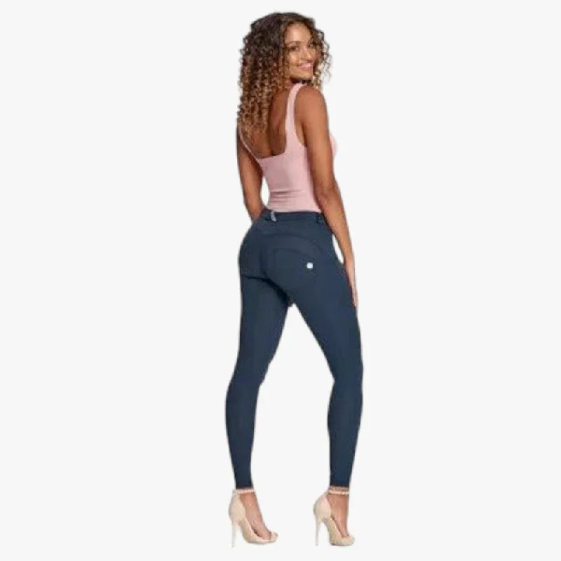 Freddy Womens Diwo Pro Midnight Blue Regular Waist Long Length Pant Fashionable Work Pants Freddy Womens Diwo Pro Midnight Blue Regular Waist Long Length Pant Fashionable Work Pants